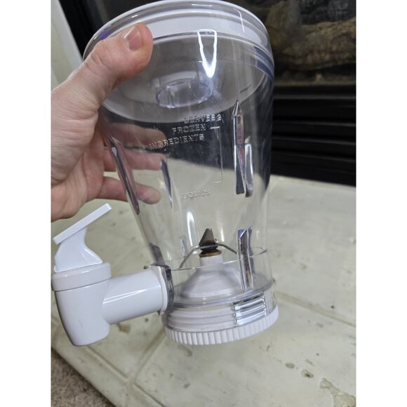 Back To Basics Smoothie Blast Replacement Parts - Plastic Pitcher, Blade w/lid - Picture 4 of 7